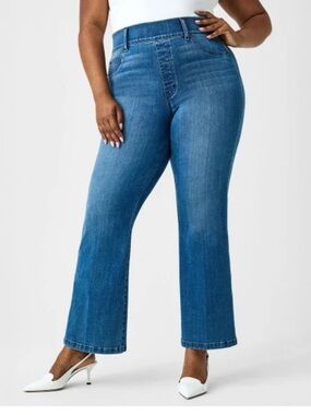 Spanx Women's Spanx Kick Flare Jeans 1X